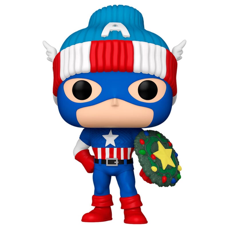 Funko Pop! Marvel: Holiday - Captain America