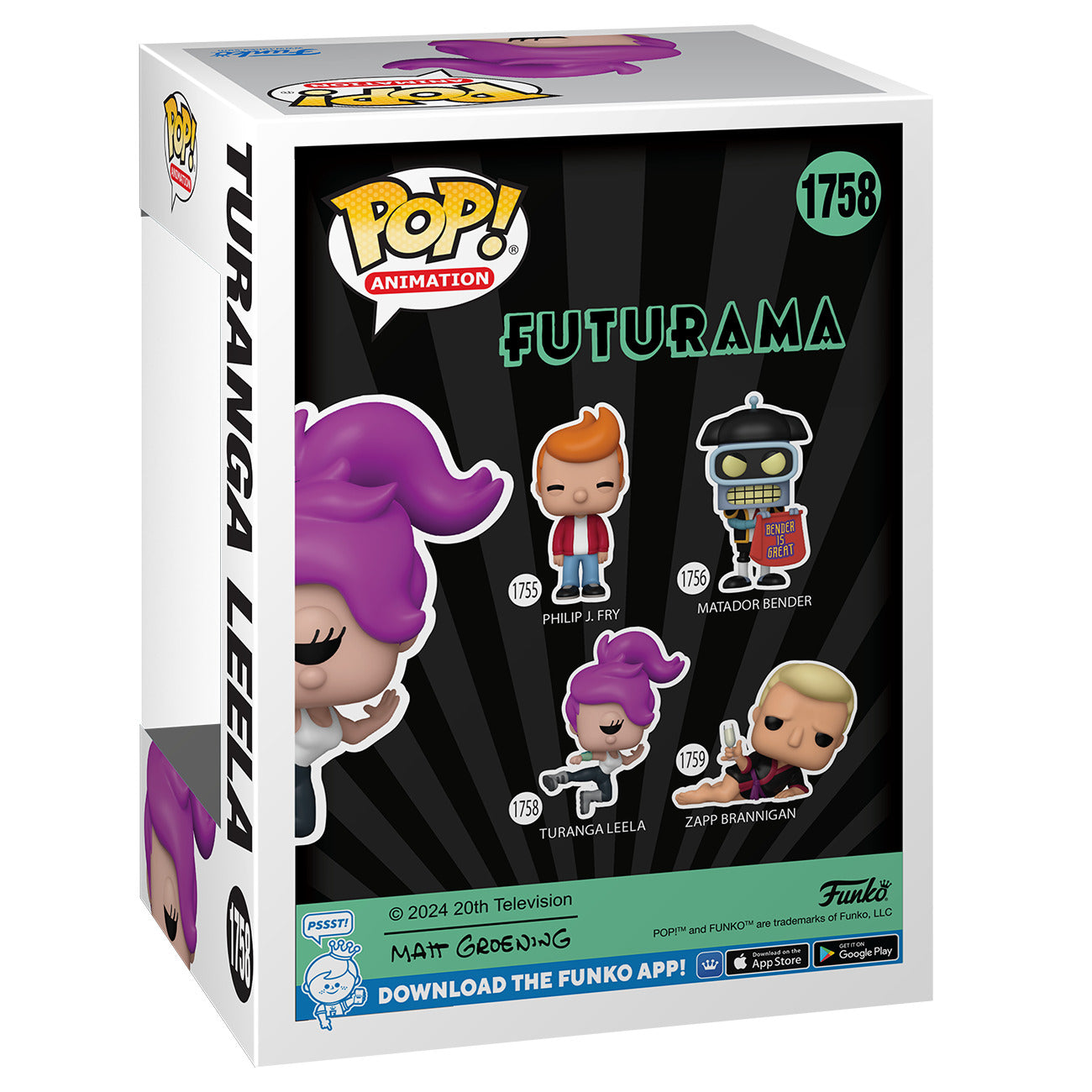 Funko Pop! Animation: Futurama - Turanga Leela