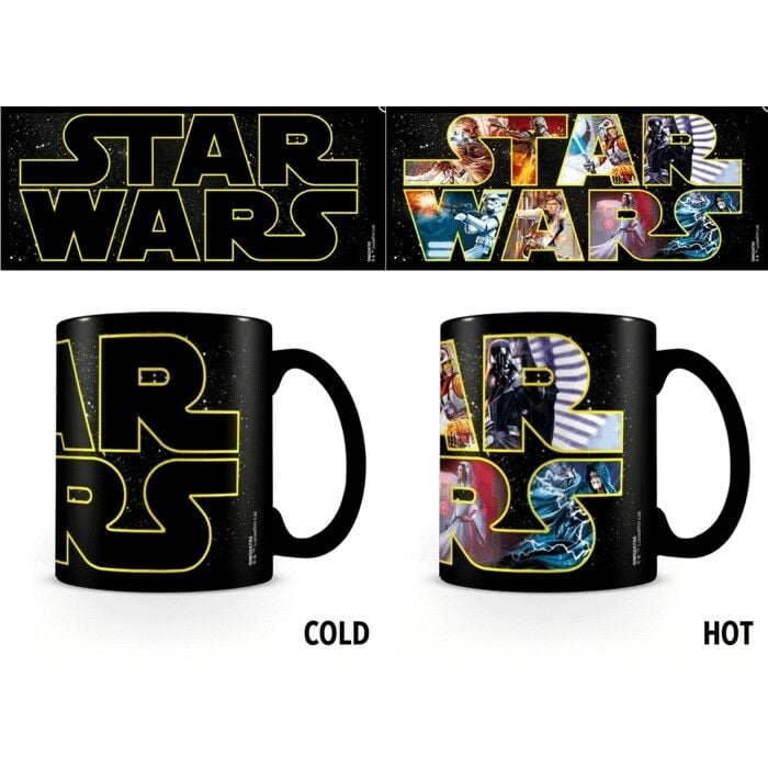 Star Wars - Logo Des Personnages Mug thermoréactif 315ml