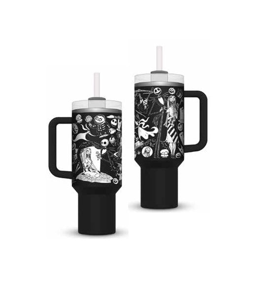 L'Étrange Noël de monsieur Jack - Mug de voyage en acier inoxydable 1.2L