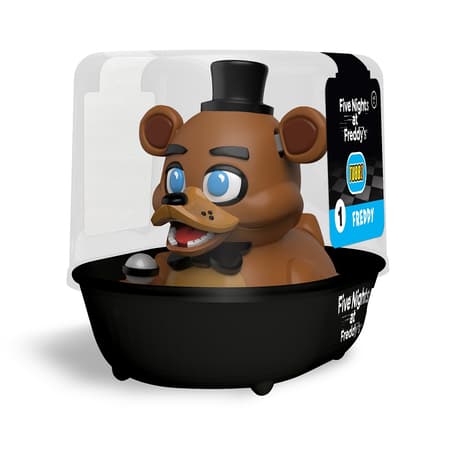 Numskull - TUBBZ Canard de bain - Five Nights at Freddy's - Freddy (Première Édition) - 9cm