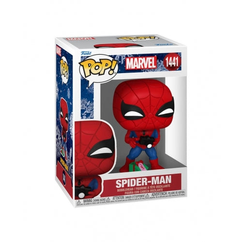 Funko Pop! Marvel: Holiday - Spider-Man (with Open Gift)