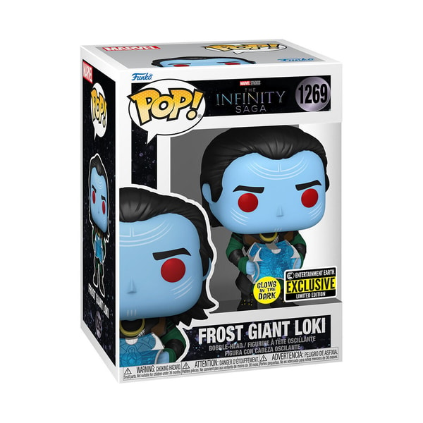 Funko Pop! Marvel: The Infinity Saga - Frost Giant Loki (Glow in the Dark) - Entertainment Earth Exclusive