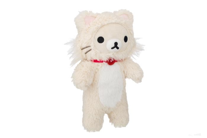 Korilakkuma - Peluche "Costume Chat Câlinable" Medium 20cm