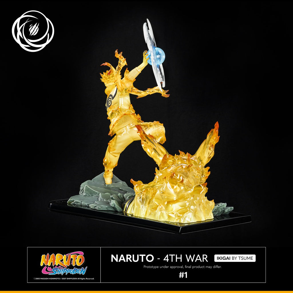 Naruto Shippuden - Statue IKIGAI Naruto 4th War