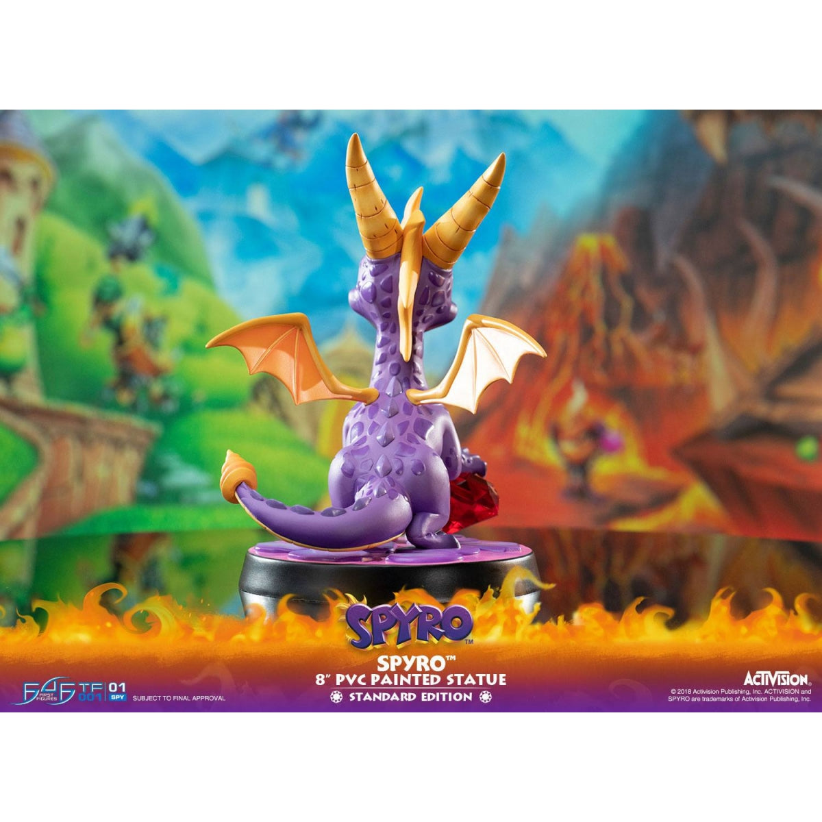 First 4 Figures - Spyro the Dragon - Spyro Statue Edition Standard 20cm