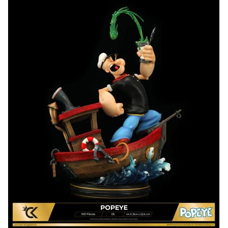 Cartoon Kingdom - 1:6 Statues - Popeye "Olive Version" Statue 44cm