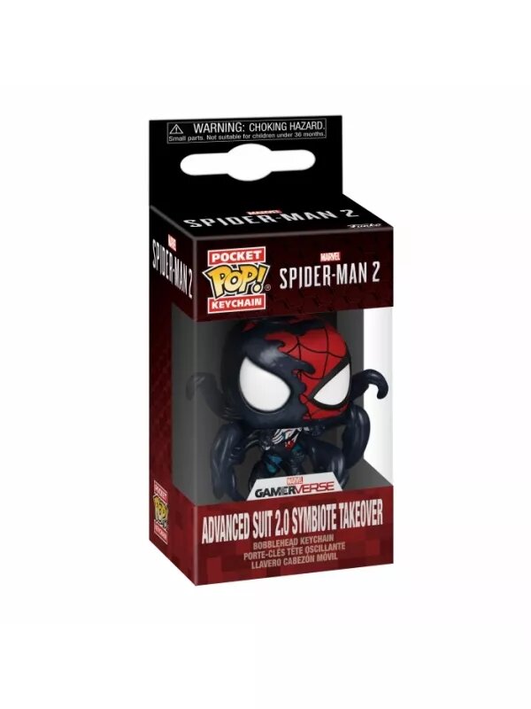 Funko Pocket Pop! Keychain: Spider-Man 2 - Advanced Suit 2.0 Symbiote Takeover