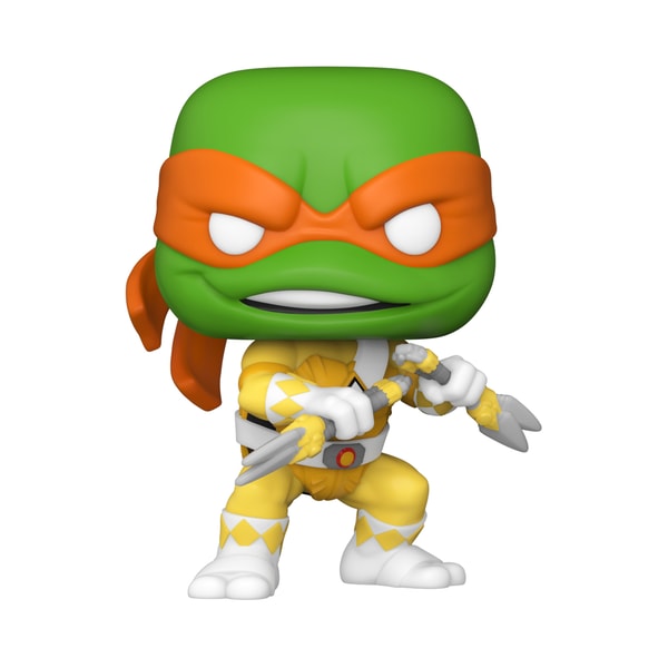 Funko Pop! Comics: Mighty Morphin Power Rangers/Teenage Mutant Ninja Turtles - Mikey - Smartoys Exclusive