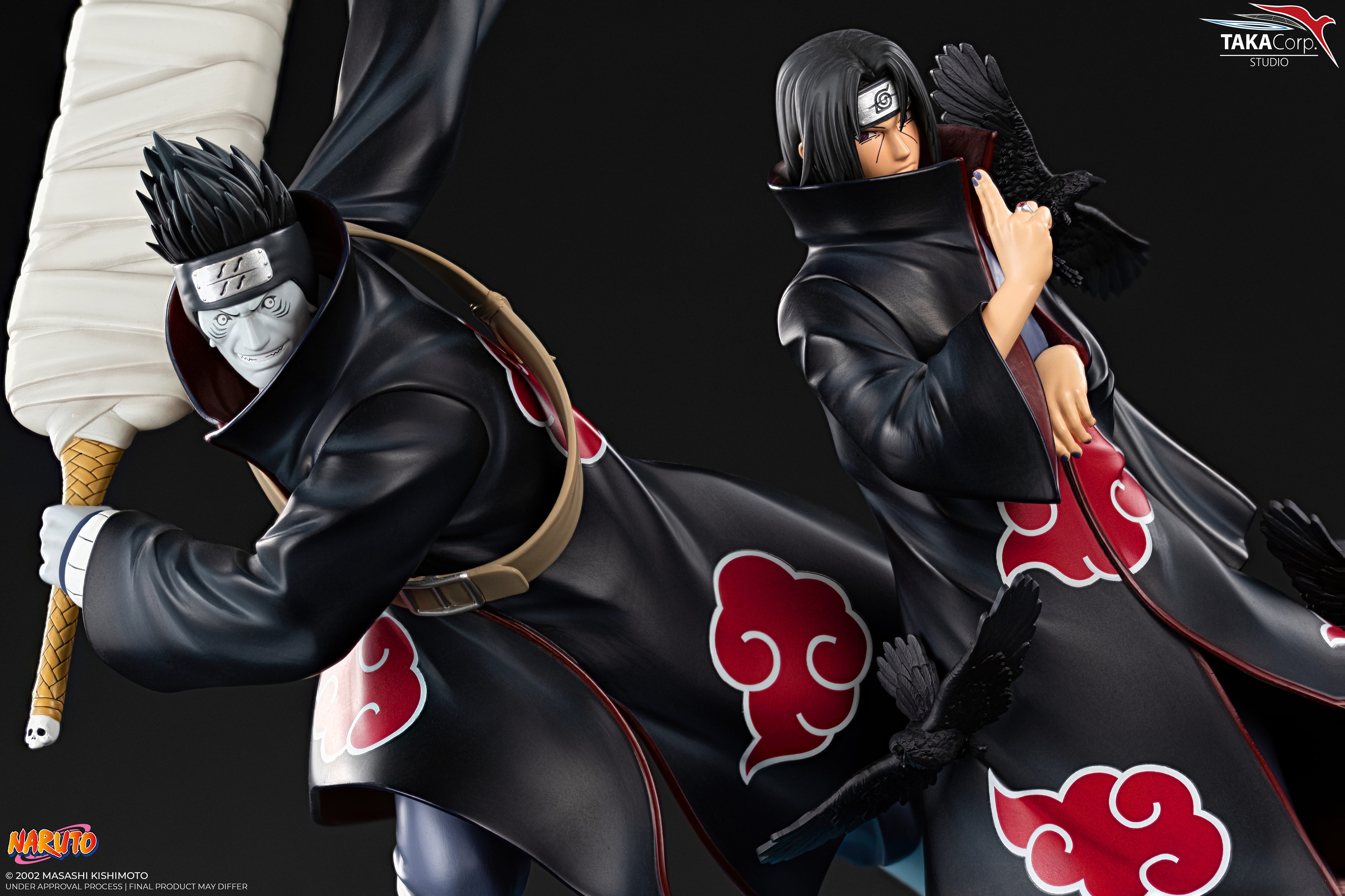 Plastoy - Naruto - Itachi et Kisame Statue