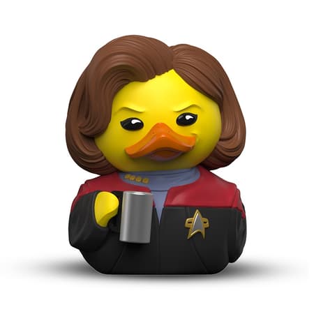 Numskull - Mini TUBBZ Canard de bain - Star Trek - Kathryn Janeway (Édition baignoire) - 8cm