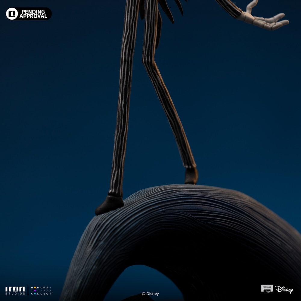 Iron Studios - Art Scale 1/10 - Disney - L'Étrange Noël de monsieur Jack - Jack Skellington Statue 36cm