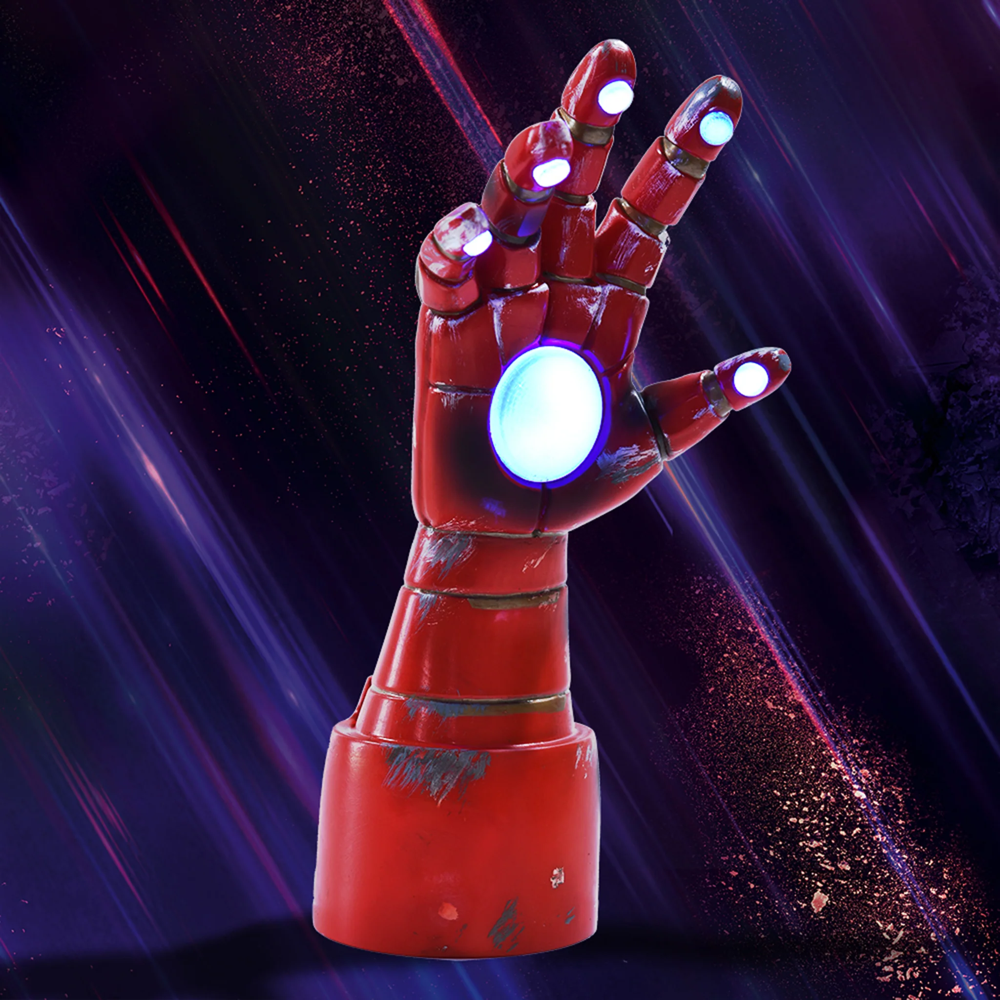 UKON!C - Marvel - Lampe de bureau 3D gantlet Iron Man