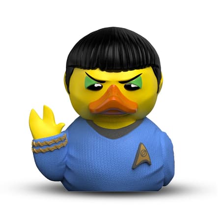 Numskull - Mini TUBBZ Canard de bain - Star Trek - Spock (Édition baignoire) - 8cm