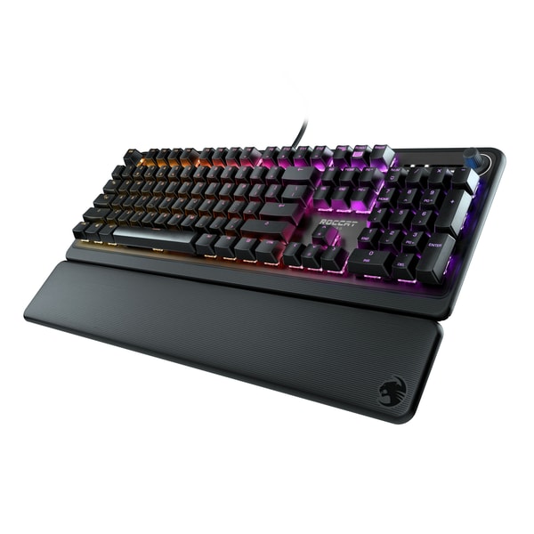 Roccat - Clavier de jeu mécanique Pyro avec éclairage RGB  - Disposition QWERTY américaine