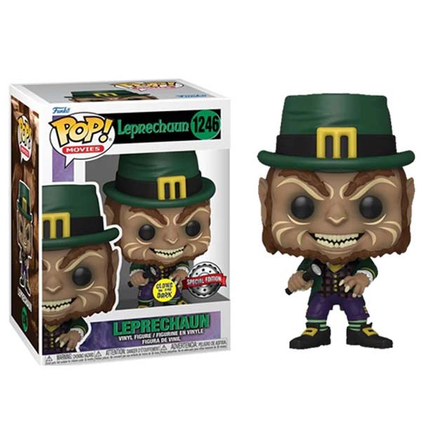 Funko Pop! Movies: Leprechaun - Leprechaun with Flashlight (Glow in the Dark) - Smartoys Exclusive