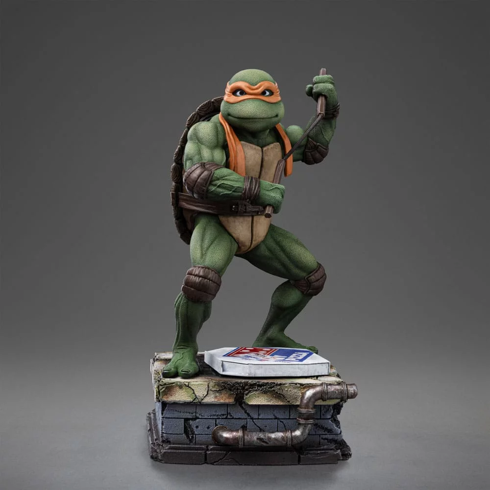 Iron Studios - Art Scale 1/10 - Teenage Mutant Ninja Turtles - Michelangelo Statue 21cm