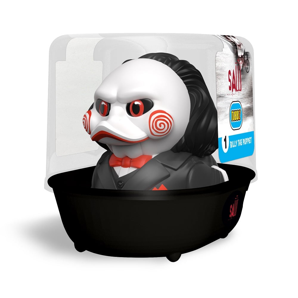 Numskull - TUBBZ Canard de bain - Saw - Billy The Puppet (Première Édition) - 9cm