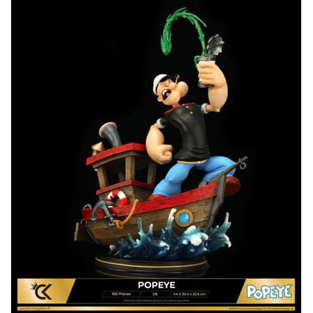 Cartoon Kingdom - 1:6 Statues - Popeye "Olive Version" Statue 44cm