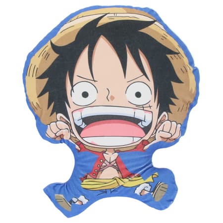 One Piece - Coussin décoratif en polyester Luffy D. Monkey 41cm