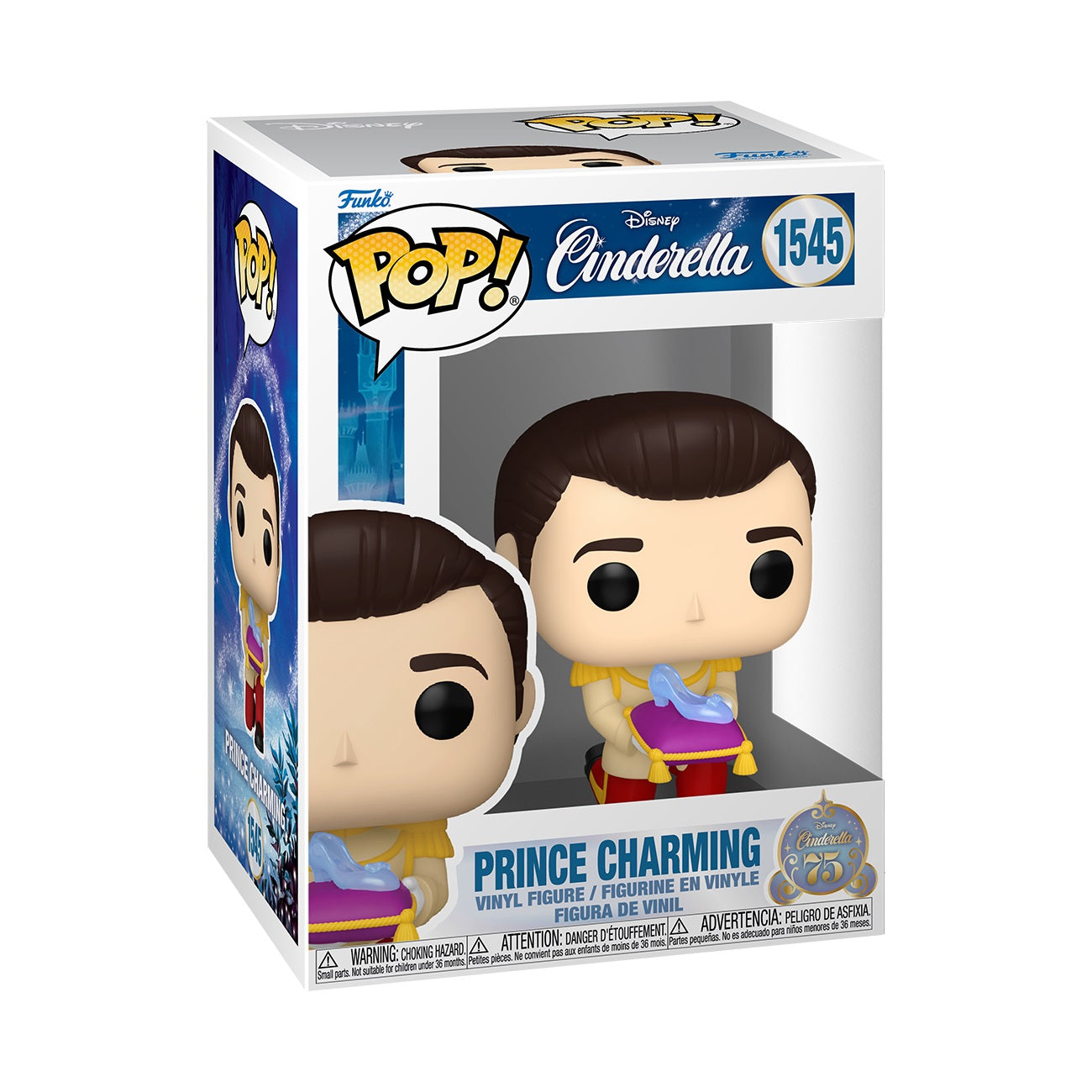 Funko Pop! Disney: Cinderella's 75th Anniversary - Prince Charming