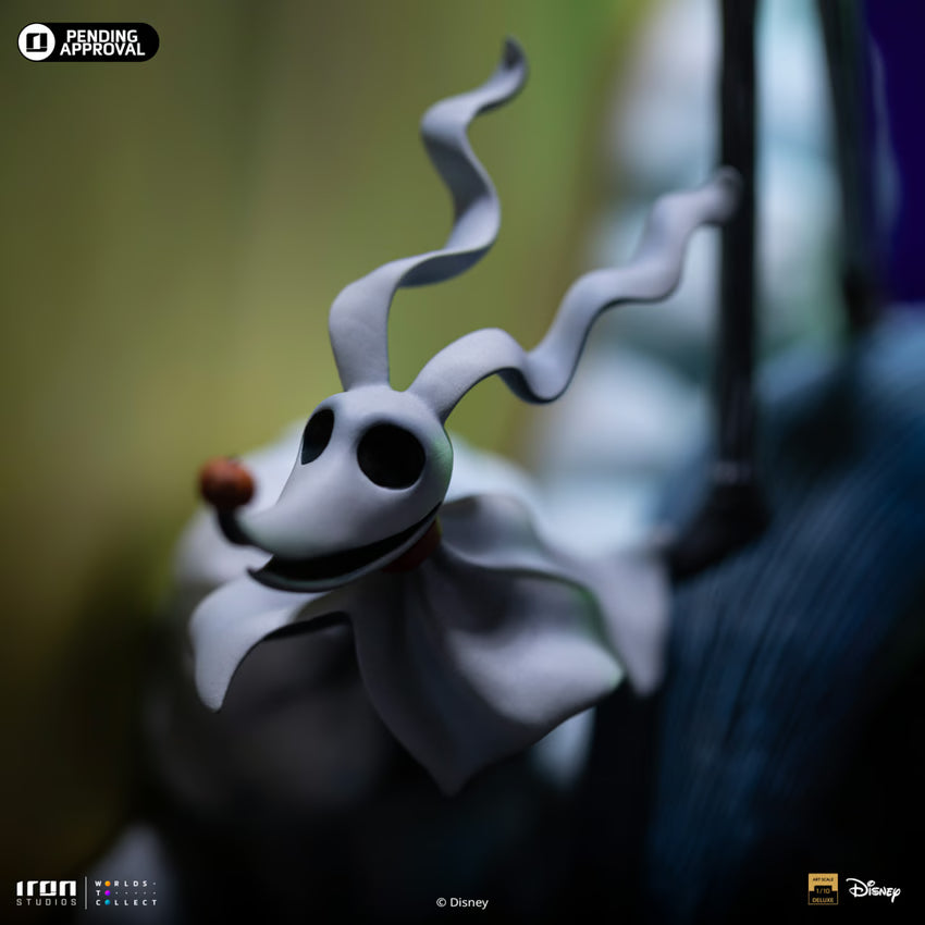 Iron Studios - Deluxe Art Scale 1/10 - Disney - L'Étrange Noël de monsieur Jack - Jack et Sally Statue 39cm