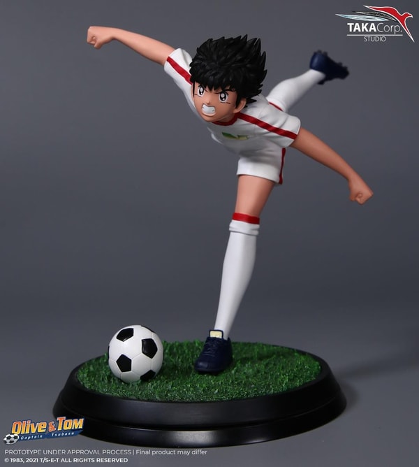 Plastoy - Olive et Tom (Captain Tsubasa) - Olivier Atton (Tsubasa Ozora) Statue 18.5cm