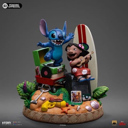 Iron Studios - Deluxe Art Scale 1/10 - Disney Classics - Lilo et Stitch Statue 20cm