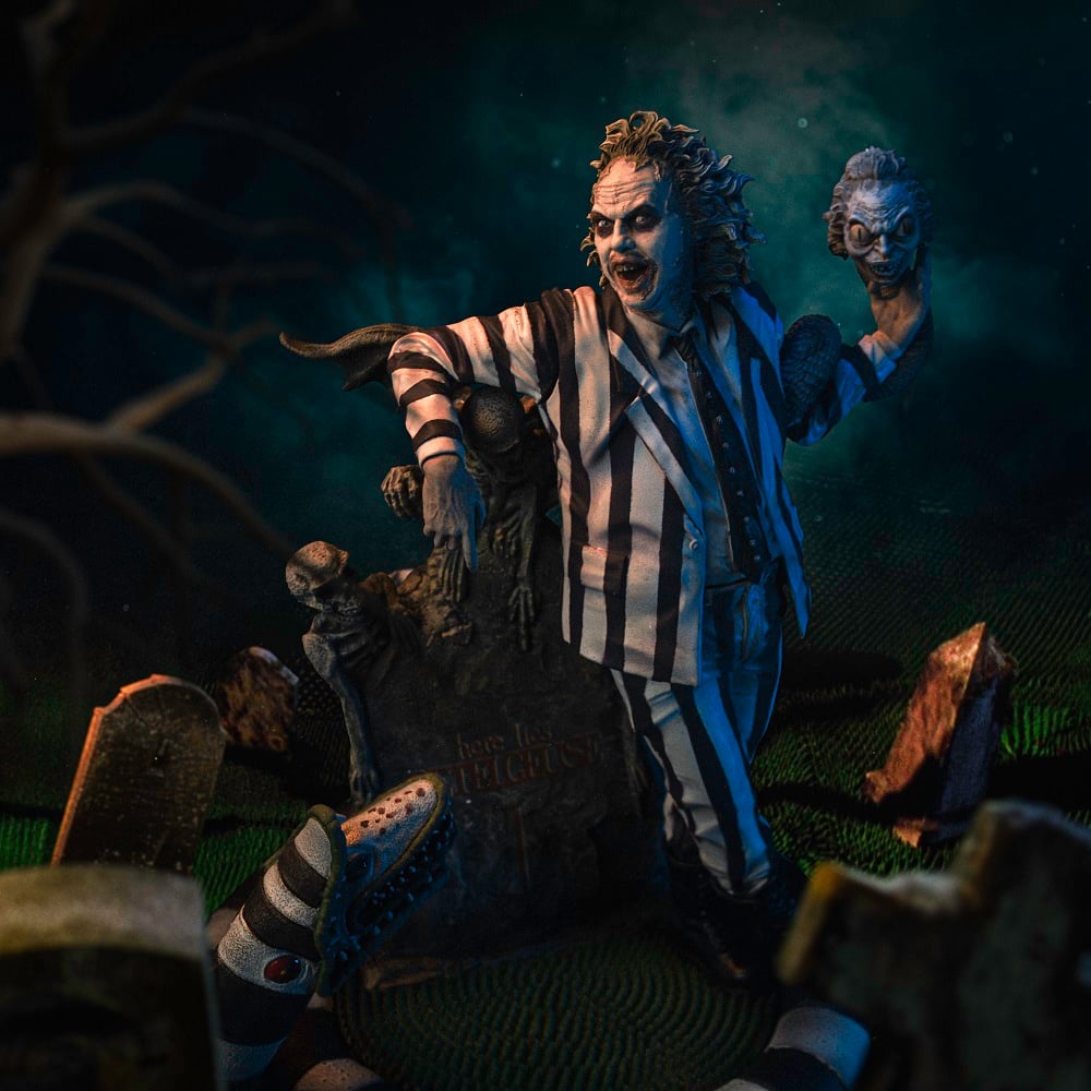 Iron Studios - Art Scale 1/10 - Beetlejuice Beetlejuice - Beetlejuice Statue 18cm