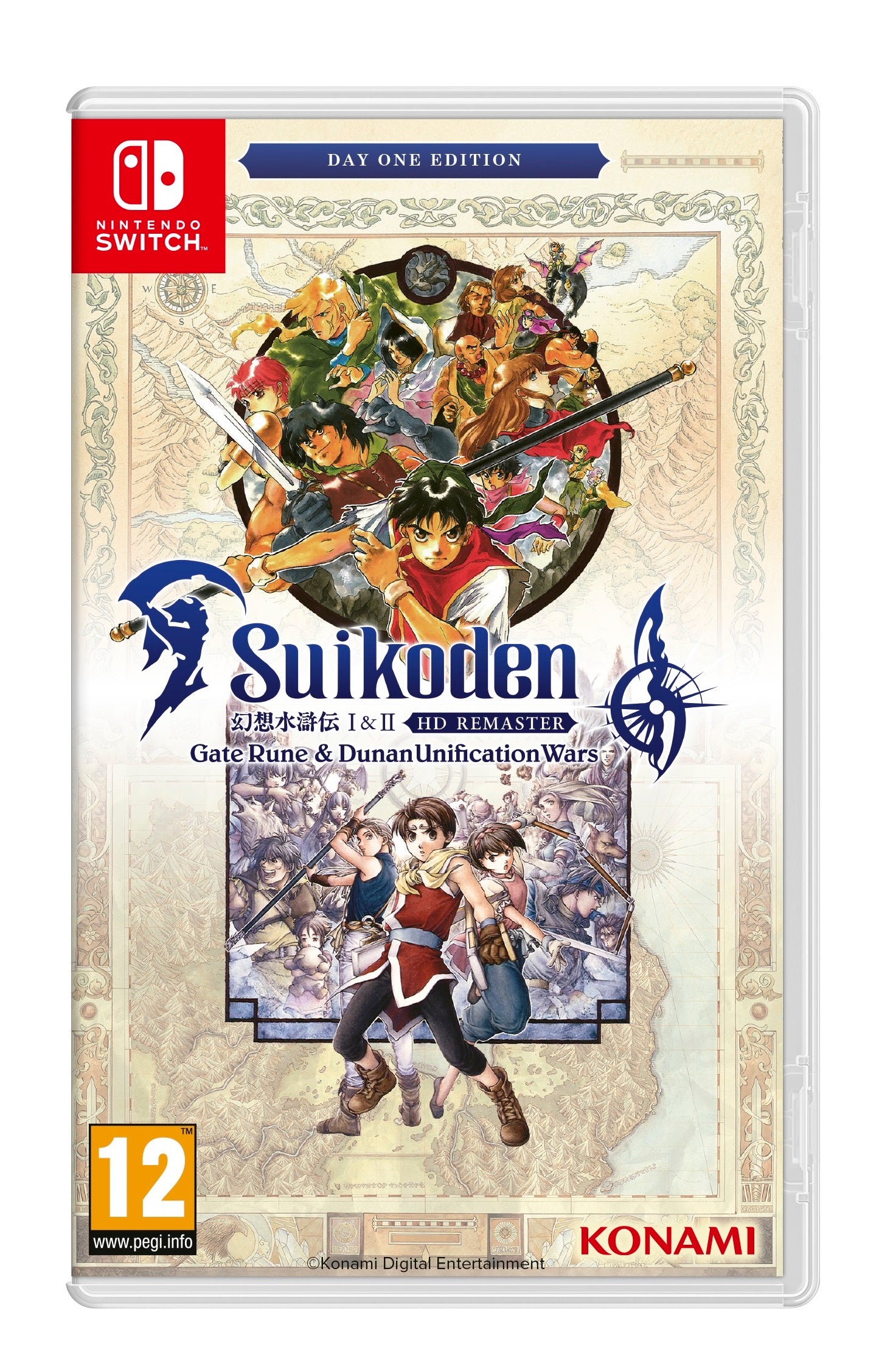 Suikoden 1 & 2 HD Remaster: Gate Rune and Dunan Unification Wars - Day One Edition