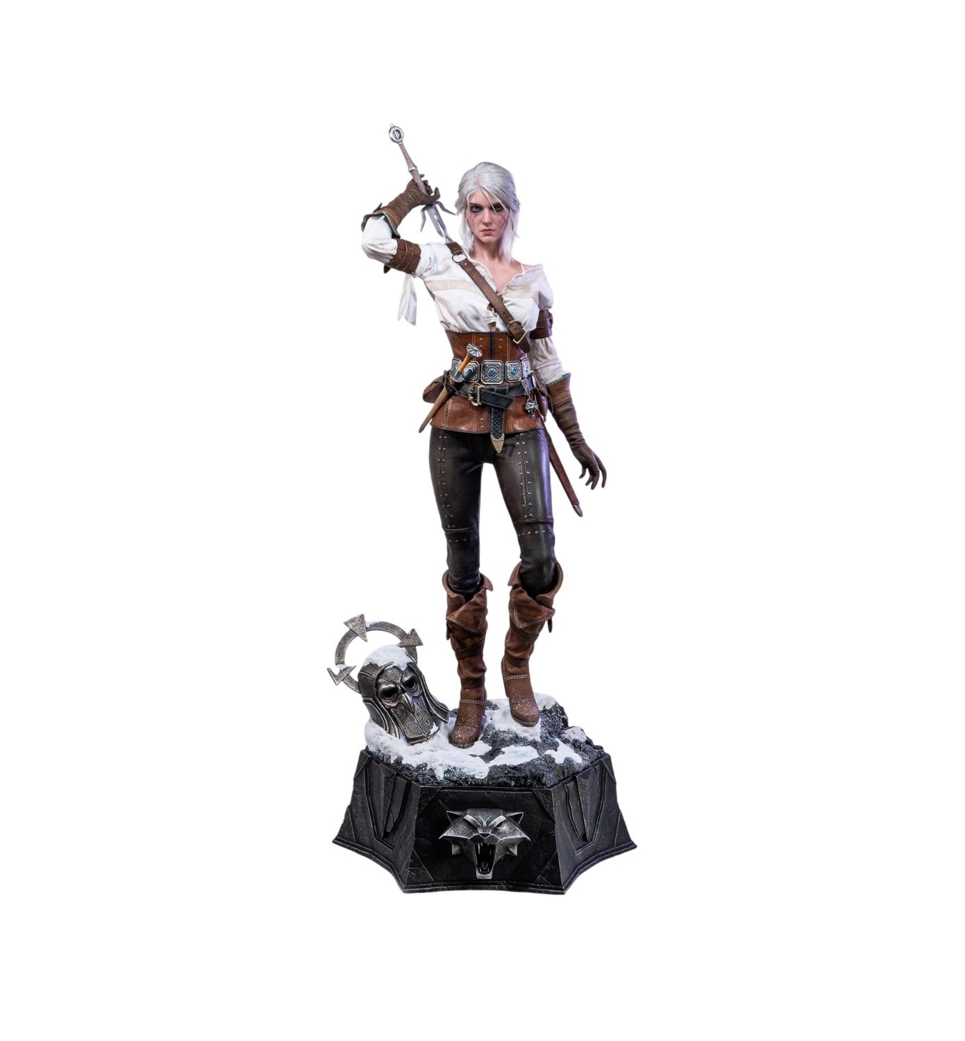 PureArts - 1:2 Scale Statues - Prestige Line - The Witcher 3 - Wild Hunt - Ciri de Cintra Statue 111cm