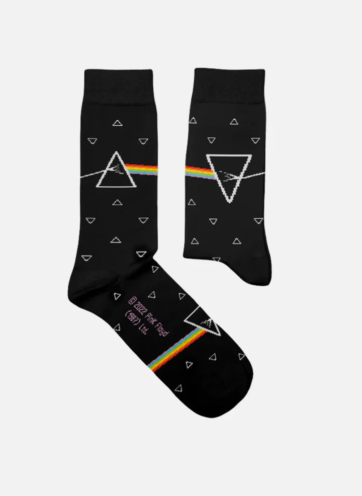 Pink Floyd - Coffret cadeau avec tasse 315ml et paire de chaussette EU 41-45 "The Dark Side of the Moon"