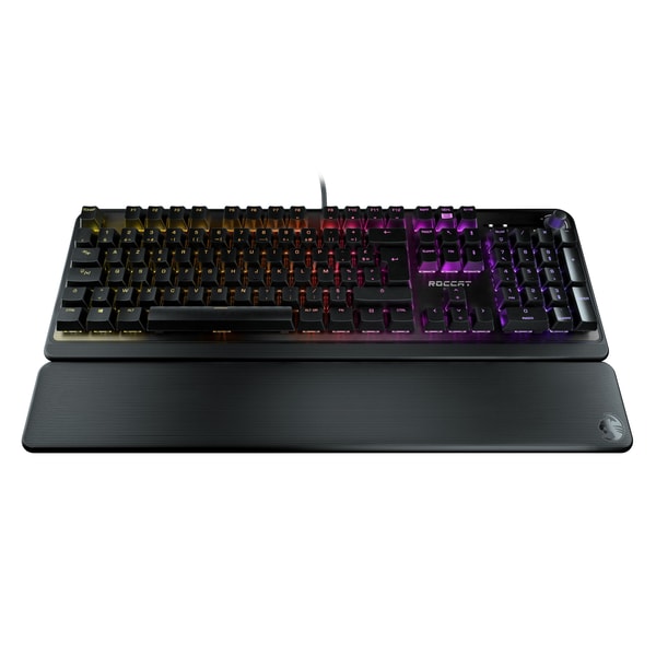 Roccat - Clavier de jeu mécanique Pyro avec éclairage RGB - Disposition AZERTY française