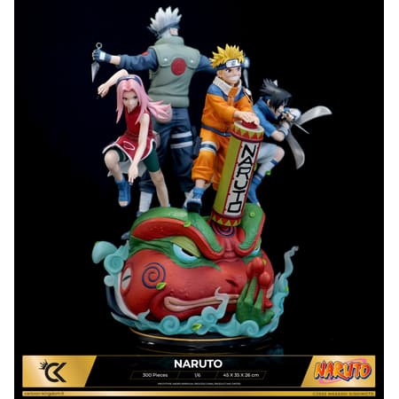 Cartoon Kingdom - 1:6 Statues - Naruto "Team 7" Statue 45cm