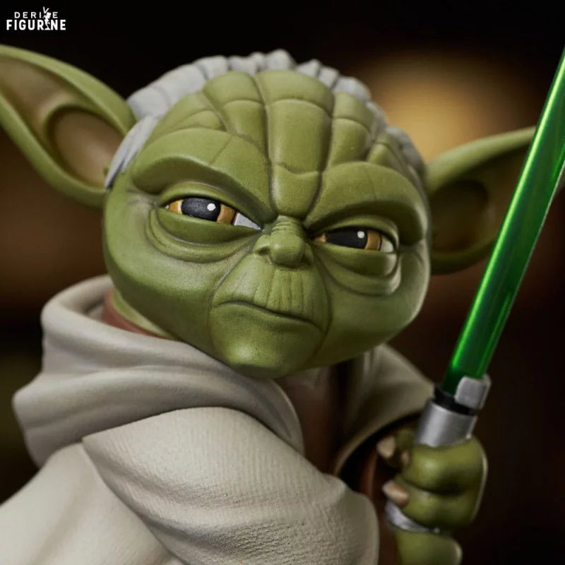 Diamond Select Toys - Star Wars Clone Wars Animated - Yoda Mini-Bust 1/7 13cm