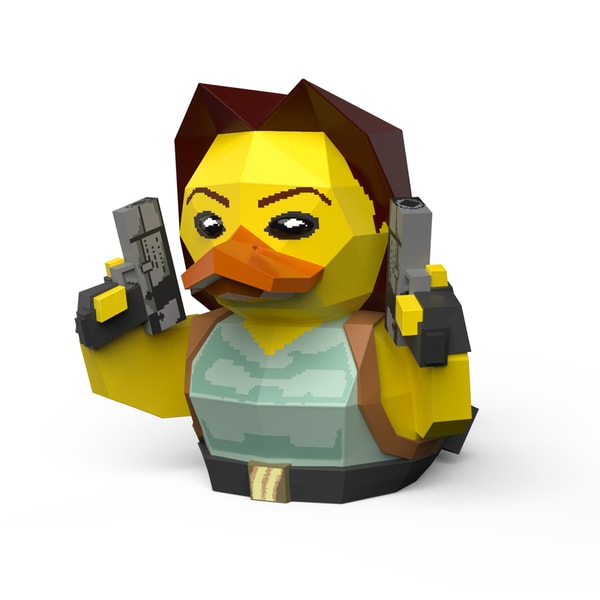 TUBBZ Canard de bain - Tomb Raider - Retro Lara Croft (Édition standard)