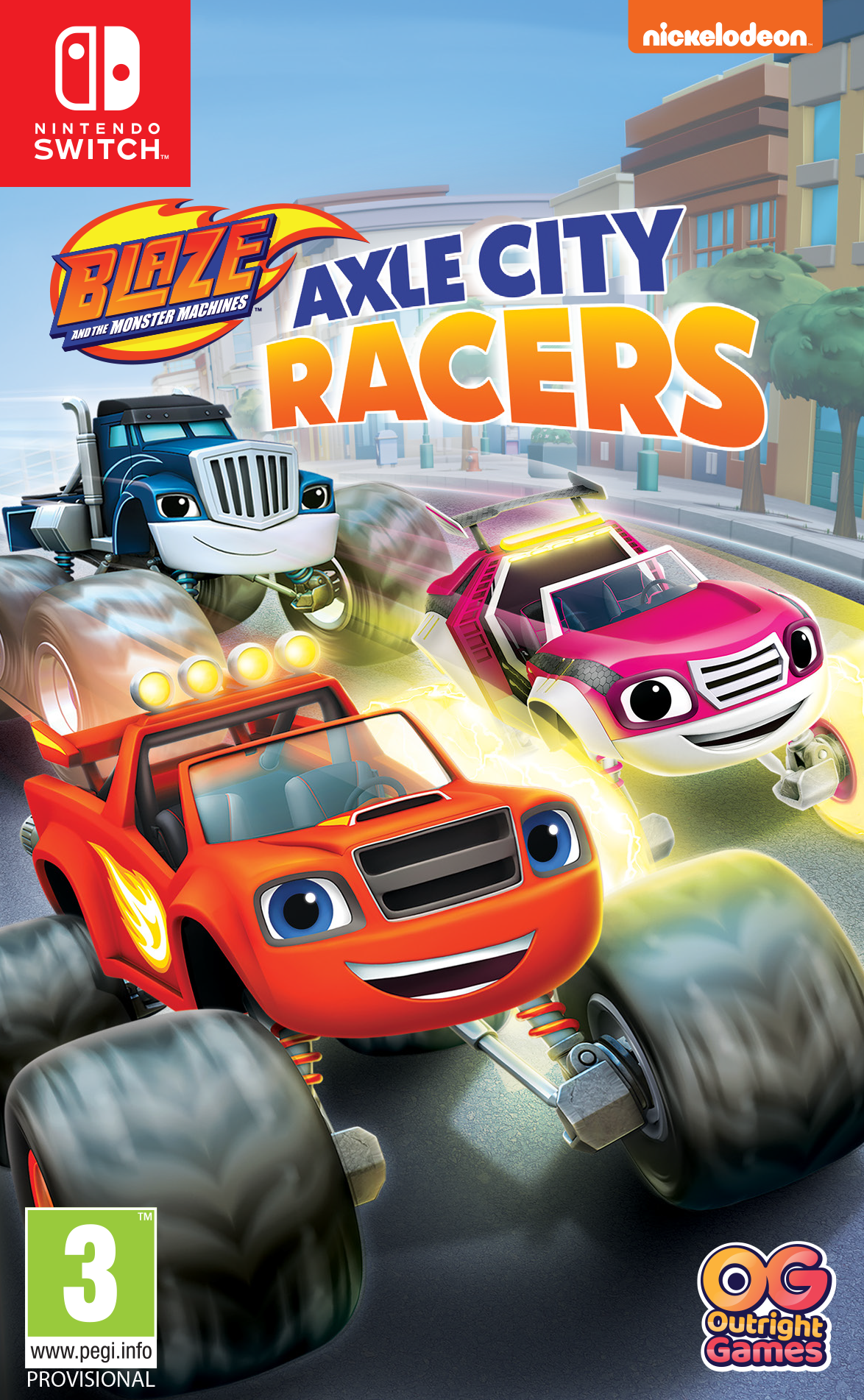 Blaze and the Monster Machines: Axle City Racers (Code-in-a-box)