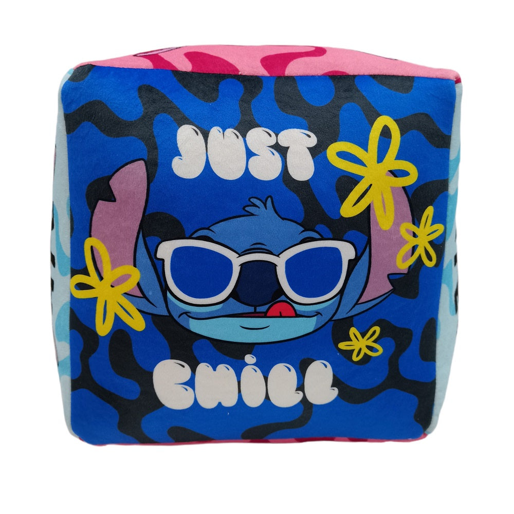 Disney - Lilo et Stitch - Coussin Cube Premium (25x25x25cm)