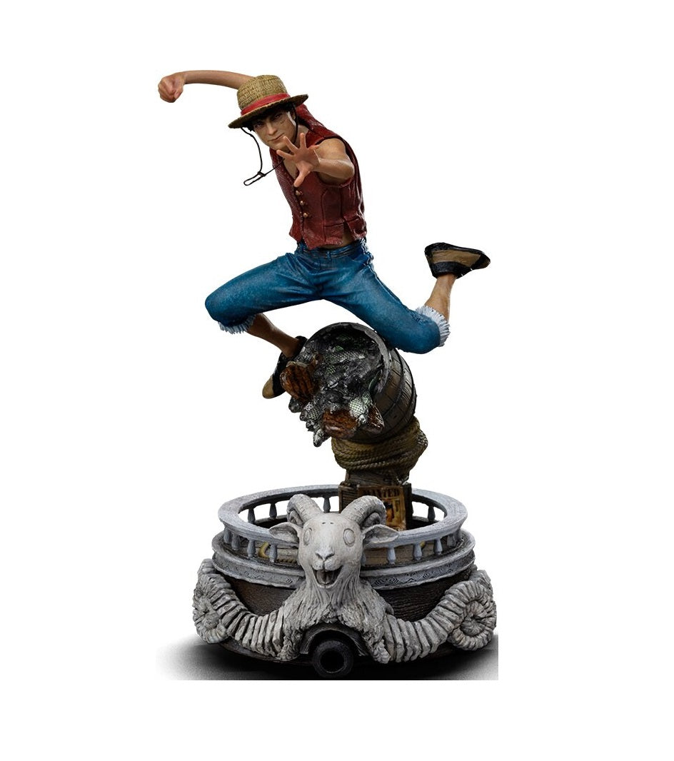 Iron Studios - Art Scale 1/10 - One Piece (Netflix Live Action) - Monkey D. Luffy Statue 23cm