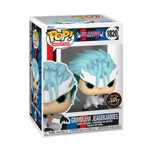 Funko Pop! Animation: BLEACH - Grimmjow Jeagerjaques (Chance of Special Chase Edition)