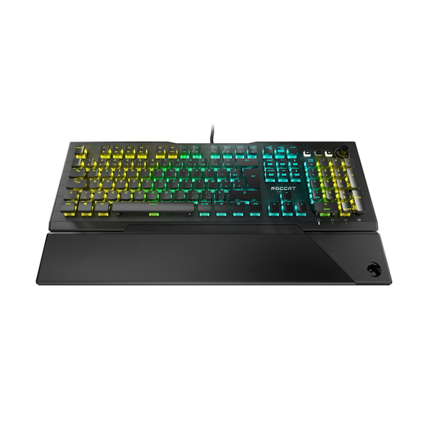 Roccat - Clavier de jeu mécanique optique Vulcan Pro AIMO avec éclairage RGB  - Disposition AZERTY française