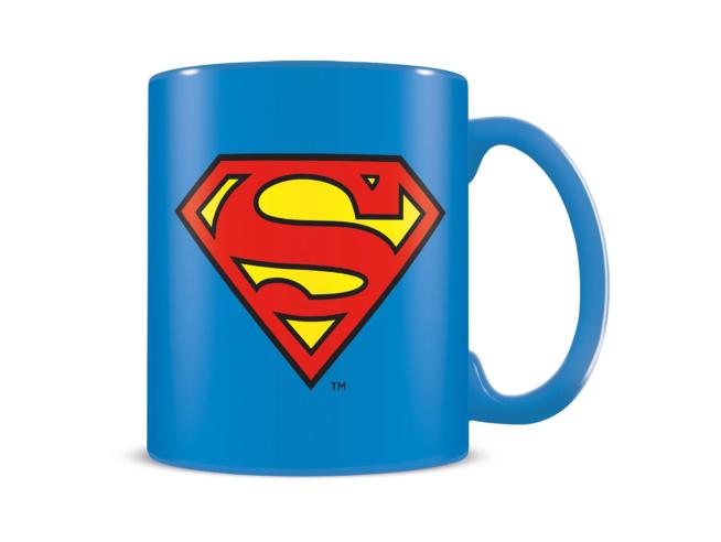 Superman - Coffret cadeau avec tasse 315ml et paire de chaussette EU 41-45 "Logo"