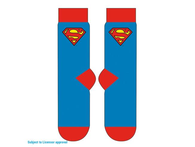 Superman - Coffret cadeau avec tasse 315ml et paire de chaussette EU 41-45 "Logo"