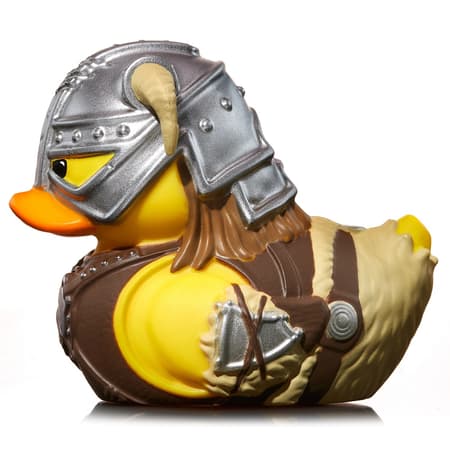 Numskull - Mini TUBBZ Canard de bain - The Elder Scrolls V : Skyrim - Dovahkiin (Édition baignoire) - 8cm