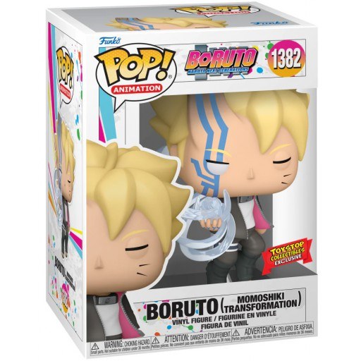 Funko Pop! Animation: Boruto: Naruto Next Generations - Boruto (Momoshiki Transformation) - Toystop Exclusive