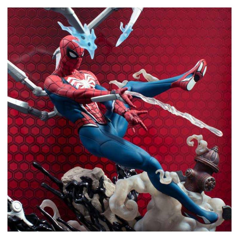 Diamond Select Toys - Marvel Gallery Gamerverse - Spider-Man 2 Deluxe Statue PVC 29cm