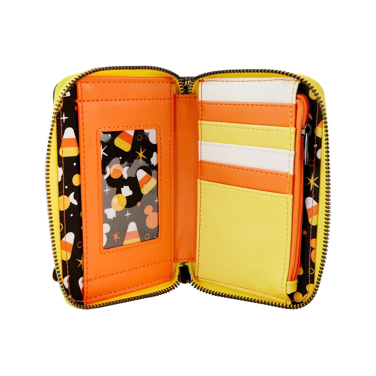 Loungefly: Disney - Mickey and Friends Candy Corn Zip Around Wallet