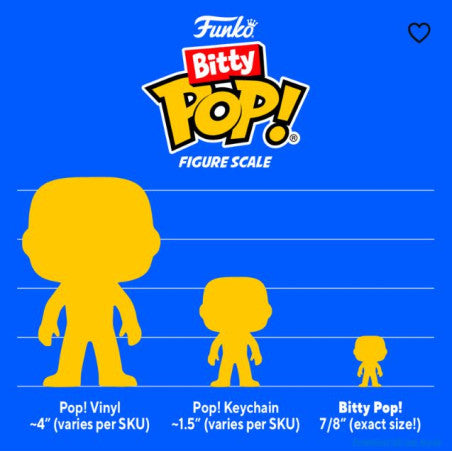 Funko Bitty Pop! Single: Friends Display (36 units)