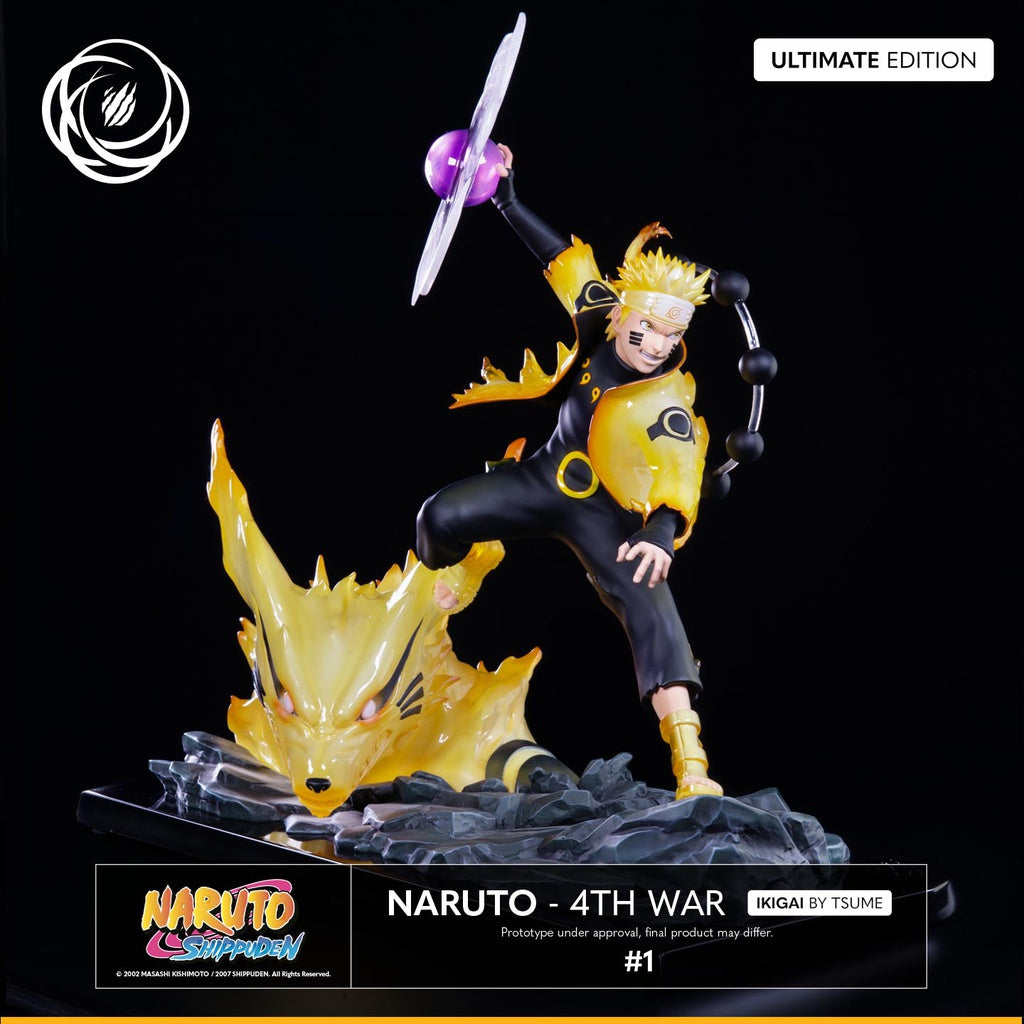 Naruto Shippuden - Statue IKIGAI Naruto 4th War - Édition Ultimate