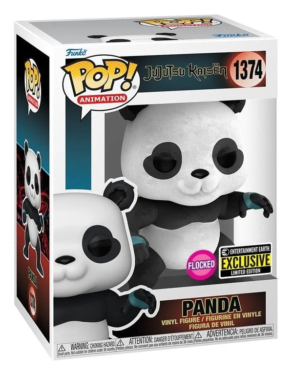 Funko Pop! Animation: Jujutsu Kaisen - Panda (Flocked) - Entertainment Earth Exclusive